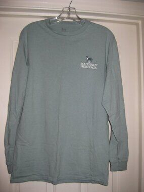 Light Green Southern Heritage Size Medium Long Sleeve Shirt